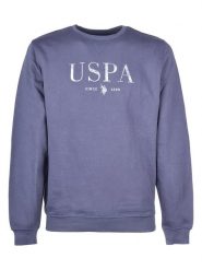 U.S. Polo Assn. Bluza w kolorze niebieskim rozmiar: L. Niebieskie bluzy U.S. Polo Assn., l, bez wzorów, z bawełny, bez kaptura. Za 96.45 zł.