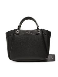 Armani Exchange Torebka 942927 CC783 00020 Czarny. Czarne torebki klasyczne Armani Exchange, bez wzorów, ze skóry, bez dodatków. Za 649.99 zł.