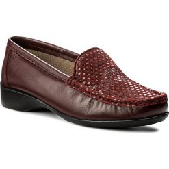 Mokasyny SERGIO BARDI - Acciano FW127273817KD 108. Czerwone mokasyny Sergio Bardi, bez wzorów, z materiału, bez obcasa. W wyprzedaży za 119.00 zł.