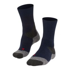 Skarpetki damskie Falke TKX Expedition. Niebieskie skarpety Falke, bez wzorów, z elastanu. Za 195.50 zł.