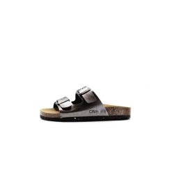 Klapki damskie CMP ECO THALITHA. Czarne klapki CMP, bez wzorów, bez obcasa. Za 149.99 zł.