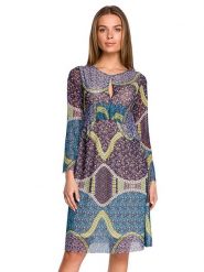 Stylove Sukienka ze wzorem rozmiar: S. Sukienki Stylove, s, bez wzorów, bez kołnierzyka, bez ramiączek, midi. Za 62.99 zł.