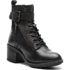 Botki WRANGLER - Vail Lace WL182542 Black 62. Czarne botki Wrangler, bez wzorów, z materiału, bez obcasa, bez zapięcia. W wyprzedaży za 289.00 zł.
