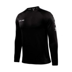 Kelme Sudadera Lince Negro Unisex. Czarne swetry Kelme, na zimę, bez wzorów, bez ramiączek. Za 137.85 zł.