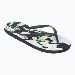 Japonki damskie Billabong Dama. Czarne klapki Billabong, bez wzorów, bez obcasa. Za 69.99 zł.