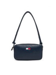 Tommy Jeans Torebka Tjw Ess Must Convertible Camera AW0AW17290 Granatowy. Niebieskie listonoszki Tommy Jeans, bez wzorów, z jeansu, bez dodatków. Za 179.99 zł.