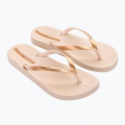 Japonki damskie Ipanema Anat Connect II. Żółte klapki Ipanema, bez wzorów, bez obcasa. Za 69.99 zł.
