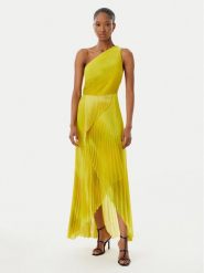 Simona Corsellini Sukienka koktajlowa P26CEAB11301 Różowy Slim Fit. Czerwone sukienki SIMONA CORSELLINI, bez wzorów, z syntetyku, wizytowe, bez kołnierzyka, bez ramiączek. Za 2,129.00 zł.