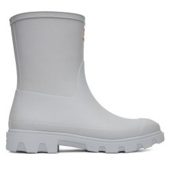 Kalosze Hunter. Szare kalosze Hunter, bez wzorów. Za 329.99 zł.