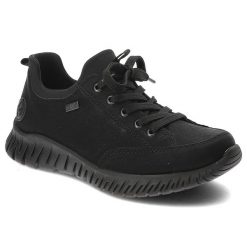Czarne Półbuty Rieker Obuwie Na Platformie. Czarne trekkingi Rieker, ze skóry ekologicznej, trekkingowe. Za 359.00 zł.