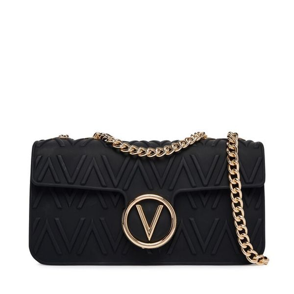 Torebka Valentino. Czarne listonoszki Valentino, bez wzorów, bez dodatków. Za 304.99 zł.