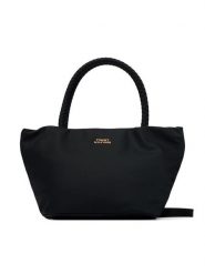 Tommy Hilfiger Torebka Th Marina Bucket Nylon AW0AW18831 Czarny. Czarne torebki klasyczne TOMMY HILFIGER, bez wzorów, z materiału, bez dodatków. Za 449.99 zł.