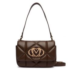 Torebka LOVE MOSCHINO. Brązowe torebki klasyczne Love Moschino, bez wzorów, bez dodatków. Za 1,009.00 zł.
