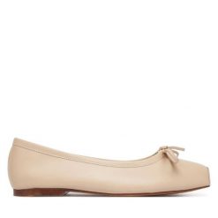 Baleriny Balagan. Brązowe baleriny BALAGAN, bez wzorów, bez obcasa. Za 549.99 zł.