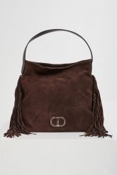 Torebka damska hobo TWINSET. Torebki klasyczne Twinset Milano, bez wzorów, bez dodatków. W wyprzedaży za 743.20 zł.