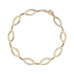 RABAT Bransoletka Złota - złoto 585. Żółte bransoletki W.KRUK, złote. W wyprzedaży za 939.00 zł.
