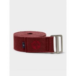 Pasek do jogi Manduka aligN 304cm. Szare paski Manduka, bez wzorów, sportowe. Za 119.99 zł.