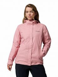 Columbia Kurtka funkcyjna "Arcadia II" w kolorze jasnoróżowym rozmiar: XL. Różowe kurtki sportowe Columbia, xl, bez wzorów, bez kaptura, outdoorowe. Za 194.95 zł.
