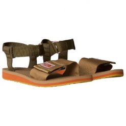 Sandały turystyczne damskie The North Face W Skeena II. Zielone sandały The North Face, bez wzorów, sportowe, bez obcasa, bez zapięcia. Za 188.00 zł.