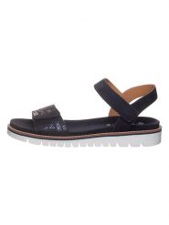 Ara Shoes Skórzane sandały w kolorze granatowym rozmiar: 36. Niebieskie sandały Ara Shoes, bez wzorów, klasyczne, z otwartym noskiem, bez obcasa, bez zapięcia. Za 143.56 zł.
