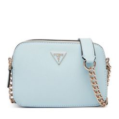 Torebka Guess. Niebieskie torebki klasyczne Guess, z aplikacjami, bez dodatków. Za 549.99 zł.