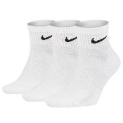 Skarpetki Nike Nike Codziennie Lekkie 100 Dorosłych. Białe skarpety Nike, bez wzorów, z bawełny. Za 69.00 zł.
