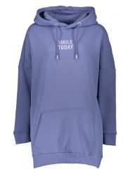 Sublevel Bluza w kolorze niebieskim rozmiar: L/XL. Niebieskie bluzy Sublevel, l, bez wzorów, z kapturem. Za 110.29 zł.