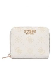 Guess Portfel Emelie Logo SWGP99 28137 Kremowy. Białe portfele Guess, z aplikacjami, ze skóry. Za 192.99 zł.