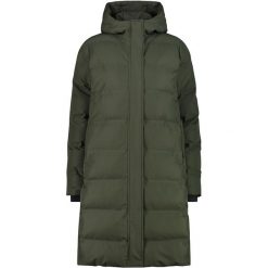 Płaszcz damski turystyczne CMP 34K0096. Zielone płaszcze CMP, m, bez wzorów, bez kaptura. W wyprzedaży za 538.99 zł.