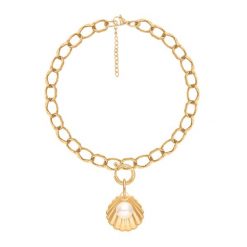 Bransoletka Łańcuch No. 13 z zawieszką Venus pozłacana. Bransoletki Lilou, pozłacane. Za 262.00 zł.