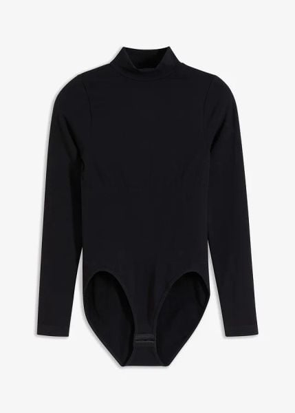 Body shape bezszwowe, średni stopień modelowania sylwetki. Czarne body bonprix, s, bez wzorów. Za 139.99 zł.