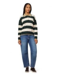 Scotch & Soda Koszulka polo w kolorze kremowo-ciemnozielonym rozmiar: XL. Brązowe bluzki Scotch & Soda, xl, bez wzorów, bez kołnierzyka, bez ramiączek. Za 199.95 zł.