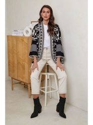 Soft Cashmere Kardigan w kolorze czarnym rozmiar: 38/40. Czarne kardigany Soft Cashmere, bez wzorów, z kaszmiru. Za 173.99 zł.