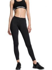 Urban Classics Legginsy sportowe w kolorze czarnym rozmiar: M. Czarne legginsy sportowe Urban Classics, m, bez wzorów, z podwyższonym stanem, outdoorowe. Za 34.45 zł.