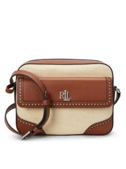 LAUREN RALPH LAUREN Torebka Marcy 431966778001 Beżowy. Brązowe listonoszki Lauren Ralph Lauren, bez wzorów, z tworzywa sztucznego, bez dodatków. Za 899.99 zł.
