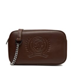 Torebka Beverly Hills Polo Club. Brązowe listonoszki Beverly Hills Polo Club, bez wzorów, bez dodatków. Za 159.99 zł.
