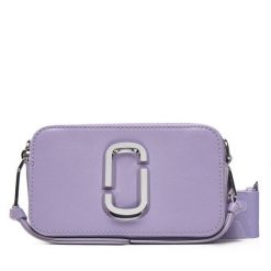Torebka Marc Jacobs. Fioletowe listonoszki Marc Jacobs, bez wzorów, bez dodatków. Za 1,129.00 zł.