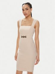 Marciano Guess Sukienka koktajlowa Norah 4GGK44 7074A Beżowy Slim Fit. Brązowe sukienki Marciano Guess, z aplikacjami, z wiskozy, wizytowe, bez kołnierzyka, bez ramiączek. Za 1,189.00 zł.