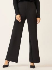 APART Spodnie w kolorze czarnym rozmiar: M. Czarne spodnie materiałowe Apart, na co dzień, m, bez wzorów, z materiału. Za 189.29 zł.