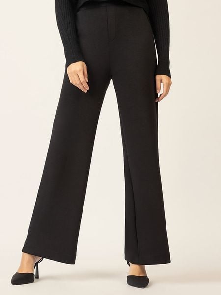 APART Spodnie w kolorze czarnym rozmiar: M. Czarne spodnie materiałowe Apart, na co dzień, m, bez wzorów, z materiału. Za 189.29 zł.