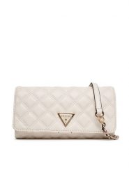 Guess Torebka Giully II Mini HWQG96 73750 Écru. Torebki klasyczne Guess, z aplikacjami, ze skóry, bez dodatków. Za 439.99 zł.