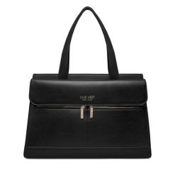 Torebka Nine West. Czarne torebki klasyczne Nine West, bez wzorów, bez dodatków. Za 369.99 zł.