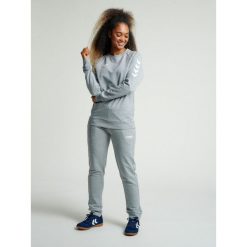 Bluza do piłki ręcznej damska Hummel Go Cotton Sweatshirt Woman. Szare bluzy Hummel, m, bez wzorów, bez kaptura. Za 134.00 zł.