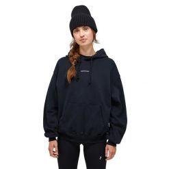 Bluza Peak Performance damska Original Terry Hood czarna - XS. Czarne bluzy Peak Performance, xs, bez wzorów, bez kaptura. W wyprzedaży za 489.00 zł.