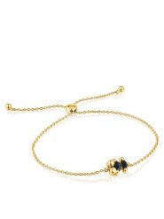 TOUS Bransoletka Bold Bear Gem 1004228600 Złoty. Żółte bransoletki Tous, srebrne. Za 899.99 zł.