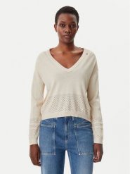 Gaudi Sweter 511BD53022 Beżowy Regular Fit. Brązowe swetry Gaudi, l, bez wzorów, z syntetyku, bez ramiączek. Za 209.99 zł.