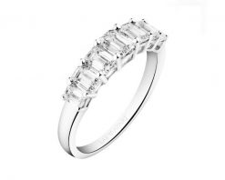 Pierścionek z białego złota z diamentami laboratoryjnymi - 2,06 ct - próba 750. Białe pierścionki Apart, z diamentem, złote. Za 16,990.00 zł.