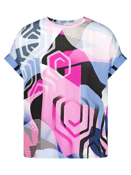 Gerry Weber Koszulka ze wzorem rozmiar: 40. Bluzki Gerry Weber, bez wzorów, bez kołnierzyka, bez ramiączek. Za 109.26 zł.