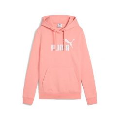 Bluza damska z kapturem Puma Essential No. 1 Logo Fleece. Czerwone bluzy Puma, bez wzorów, z bawełny, z kapturem. Za 211.00 zł.