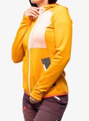 Bluza damska Ortovox Fleece Hoody. Brązowe bluzy sportowe ORTOVOX, l, bez wzorów, z elastanu, bez kaptura. Za 775.49 zł.